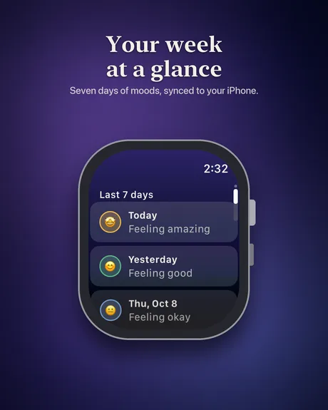 Apple Watch history of recent check-ins